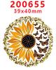 Accesorios Acrílicos de Dibujos Animados con Purpurina Transfronterizos Accesorios para Joyería DIY de Resina Parche Pasador Pasador Gt-J-200655