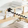 Tendedero de balcón, red antirrobo, barandilla de ventana, gadget para secar ropa, perchero de mesita de noche, estantería de hierro para almacenamiento en dormitorio estudiantil