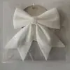 Atacado de Decorações de Natal Pingentes para Árvore de Natal Acessórios Montagem de Cenário Algodão Pérola Laço com Glitter