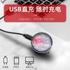 Venta al por mayor de fábrica 2021 Nueva luz trasera recargable por USB para bicicleta a prueba de lluvia [luz de advertencia intermitente destacada para ciclismo nocturno]]