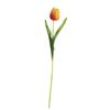 Flor artificial PU tulipa único ramo flor artificial sentir tulipa casamento mão fotografia única tulipa transfronteiriça
