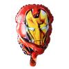 Globo de Dibujos Animados Marvel de Película de Aluminio Capitán América Spiderman Iron Man Decoración para Fiesta de Cumpleaños Globo de Diseño de Papel de Aluminio