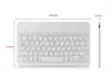 Teclado Inalámbrico Silencioso para Teléfono Móvil y Tableta Mouse Silencioso Teclado Bluetooth Ipair4 Modelos Populares de 10 pulgadas en Stock