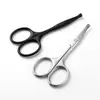 Tijeras para Pelo de Nariz para Hombres, Tijeras Pequeñas para Recortar el Pelo de la Nariz, Recortadora de Barba, Tijeras Pequeñas para Fosas Nasales, Juego de Cabeza Redonda