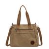 Bolso de lona multifuncional para mujer, nuevo, de gran capacidad, para estudiantes de secundaria, libros, estudiantes universitarios, clase, mochila escolar, bandolera, portátil, bolso para libros