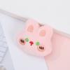 Accesorios de peluche de conejo de dibujos animados, tocado para niños, zapatos y calcetines de algodón, sombrero, funda para teléfono móvil, accesorios decorativos, venta al por mayor al contado