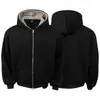 2026 Suéter Cardigan com Estampa de Leopardo para Comércio Exterior Transfronteiriço para Homens e Mulheres, Jaqueta com Capuz Patchwork de Outono, Estilo Cool da High Street Solto Tendência