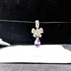 Alta Retenção de Cor Acessórios de Cristal DIY Pingente de Borboleta Pulseira de Contas Laço Acessórios de Montagem Manual para Colar