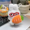 Colgante Miffy de Nuevo Estilo Disfrazado, Muñeco de Peluche con Bufanda Linda, Juguete Súper Adorable, Llavero Colgante de Bolso de Conejo Blanco Mini