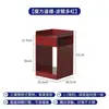 Gabinete Lateral de Sofá Nórdico Hogar Dormitorio Popular en Internet Gabinete de Mesita de Noche Carrito Móvil Almacenamiento Gabinete Lateral Gabinete de Almacenamiento Multifuncional