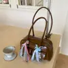 Bolsa Tote Versátil para Boliche 2026 para Mulheres, Novo Modelo Primavera/Verão, Bolsa Boston de Luxo Leve de Nicho para Mulheres