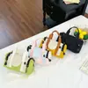 Nova Bolsa de Mão Color Block de Grande Capacidade Feminina Bolsa Cilíndrica Versátil Casual Transversal de Tecido Bolsa Transversal de Viagem com Múltiplos Bolsos