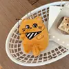 Pingente de Gato de Pelúcia Desenho Animado Engraçado, Boneca de Gatinho Laranja Fofa, Pingente de Bolsa para Menina, Presente da Moda para Estudante