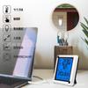 Termómetro digital electrónico impermeable de pantalla grande, medidor inalámbrico de temperatura y humedad interior y exterior, pantalla táctil a prueba de explosiones, reloj meteorológico