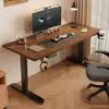 Escritorio para e-sports, banco de trabajo de pie para el hogar, escritorio de estudio simple para dormitorio, escritorio de oficina de altura ajustable, mesa de escritorio