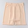 Liquidação S519 Shorts de Segurança Seda Gelo Feminino Não Enrola Camada Dupla Cobertura Extra Shorts Três Pontos Legging Anti-Exposição