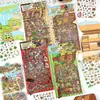 Pegatinas de Paisaje Plegables Infeel.Me - Horario de Hoy: la Undécima Edición - Pegatinas para Alivio del Estrés Tamaño Grande