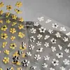 Adesivos de Arte para Unhas Estilo Ins Popular de Celebridade da Internet Tl-363 Flor Dourada Doce e Cool Fábrica Atacado Adesivos para Unhas