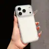 Funda transparente simple con amortiguación de aire adecuada para iPhone 17 Pro Max, Apple 16/15/14, orificios precisos, anticaídas para 13/12