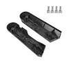 Accesorios para Patinetes Eléctricos Cubierta Lateral Decorativa Mi5 Max Horquilla Trasera Juego de 2 Piezas Negro y Amarillo Cubiertas Decorativas para Horquilla Delantera y Trasera al por Mayor