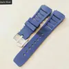 Correa de silicona suave de repuesto Richard Multicolor para reloj de pulsera, 22 mm