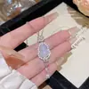 Collar de Acero de Titanio Estilo Coreano, Colgante de Diseño Versátil de Nicho de Lujo Ligero, Cadena para Clavícula de Temperamento Veraniego, Accesorios Inoxidables para Mujer