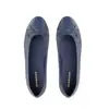 ¡Stock Disponible, Enviado al Instante! Zapatos Estilo Mamá Uva, Zapatos Planos Clásicos de Patchwork con Punta Redonda y Lazo Estilo Chanel para el Trabajo