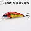 Cebo Artificial para Lanzamiento a Larga Distancia, Minnow Hundido 50mm 6.5g, Especializado para Capturar Jurel Español, Pez Mandarín y Lobina, Cebo de Lanzamiento de Ultra Largo Alcance