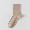 Calcetines para mujer de fibra de bambú antibacterianos desodorantes primavera y verano malla transpirable absorbentes de sudor no se pegan sin costuras máquina todo en uno