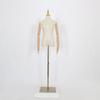 Vitrine de loja de roupas Prateleira de manequim de meio corpo feminino Mesa dummy Suporte de exibição de roupas e lingerie Manequim de corpo inteiro Adereços de vestido de noiva