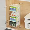 Estante de almacenamiento para film de cocina, estante multicapa para el interior del gabinete, organizador de espacio para debajo del fregadero, estante de almacenamiento multicapa