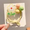 2026 Nuevo Estilo Colitas para el Cabello de Niñas, Bandas Elásticas de Alta Elasticidad, Gomas de Colores Que No Dañan el Cabello, Lindos Accesorios para el Cabello de Niñas
