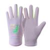 Guantes luminosos impermeables para niños invierno forro polar cálido dibujos animados para montar niños y niñas antideslizantes impermeables antideslizantes guantes para estudiantes