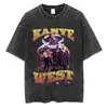 Nueva Camiseta Kanye West Hip Hop Rapero Moda Hombres Mujeres Streetwear