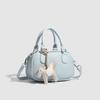 Bolso de Almohada Chunye Azul Hielo para Mujer 2026 Nuevo Bolso de Mano Moda Bolso de Almohada Bolso Boston para Mujer