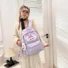 Mochila Nueva Estudiante de Secundaria Bolsa Escolar Tendencia Dibujos Animados Labubu Mochila de Paseo Moda Casual