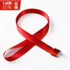Lanyard con permiso de trabajo aleación de aluminio gancho transparente cuerda para insignia lanyard tarjeta de identificación de empleado se puede imprimir logo especial para exposiciones