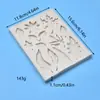 Molde de Silicone Folha Bordo Folha de Bordo DIY Folha Folha de Samambaia Folha de Bordo Decoração de Bolo Fondant Molde de Chocolate em Relevo
