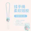 Cordón para Teléfono Móvil Original Correa de Muñeca Corta de Silicona Conejito Rosa Morado Lindo Colgante de Cámara CCD Cadena para Unidad USB Llave Auriculares Adorno