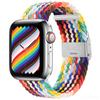 Para Apple Watch 8 Geração Fivela de Metal Tecido Pulseira de Nylon Nova Apple 4567SE Geração Watch Strap