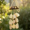Bolsa de sonajero de cáscara de fruta, Carrillón de viento colgante, Sanación sonora, Campana colgante, Colgante de fruta de planta, Decoración colgante para mochila/coche, Kit de materiales para manualidades