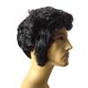 Conjunto de perucas curtas masculinas europeias e americanas Elvis estrela peruca de rolo curto festa festa de cabelo curto meninos peruca rock