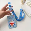 Portatarjetas Retráctil Jingle Cat Realiza Sueños Cuerda Larga Estilo Ins Moderno Pequeño y Lindo Tarjeta de Campus Tarjeta de Comida Estudiante