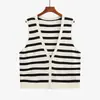 Casaco de Malha para Mulheres Plus Size Cardigan Colete 2026 Estilo Verão Versátil Casual Solto para Mulheres Gordas 23892