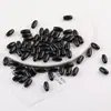 15*8mm Contas de Madeira Coloridas Ovais em Formato de Arroz com Furo Reto para Corrente de Celular DIY Feita à Mão Materiais de Joalheria Acessórios