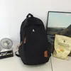 Tela de Nailon Moda Mochila Escolar para Mujer Nueva Mochila Estudiante Universitaria Estudiante de Secundaria Versión Coreana Mochila Simple Bolso Casual de Moda No