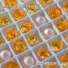 Rhinestones para Decoración de Uñas Xiaohongshu Súper Brillantes de 8 mm, Superficie Shiyue, Rhinestones Redondos Multifacéticos con Base Puntiaguda K9