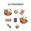 Dijes para Zapatos de Cocodrilo Corazón del Océano con Concha de Perla Estrella de Mar Accesorios de Decoración DIY Estilo Playa Ins