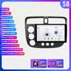 Modelo Transfronterizo de 9 pulgadas es Adecuado para Honda Civic 00-06 Imagen de Reversa Coche Android GPS Navegación Máquina Todo en Uno
