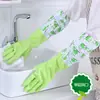 Nuevos guantes de limpieza para lavar platos y tareas del hogar, guantes domésticos de goma, látex, nitrilo, PVC, largos, suministro directo de fábrica